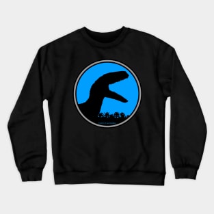 Jurassic World, Blue, Raptor Crewneck Sweatshirt